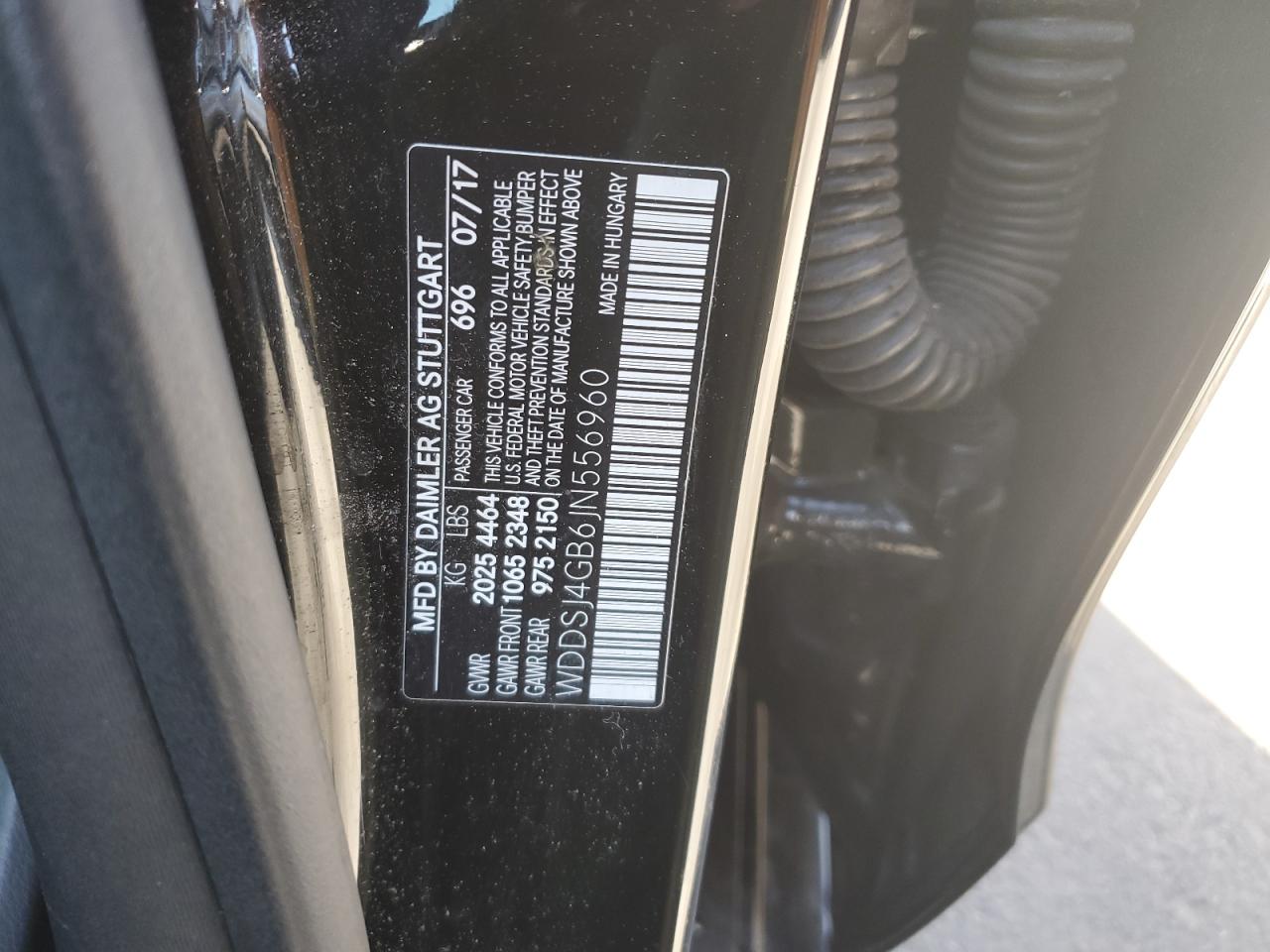 2018 Mercedes-Benz Cla 250 4Matic VIN: WDDSJ4GB6JN556960 Lot: 87072725