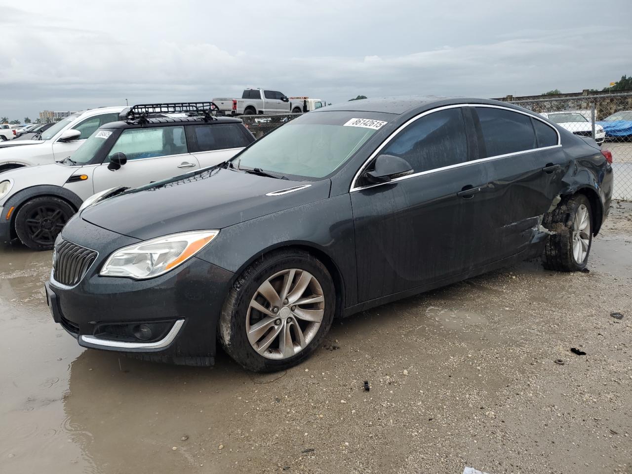 2014 Buick Regal black sedan gas 2G4GK5EX1E9259262 photo #1