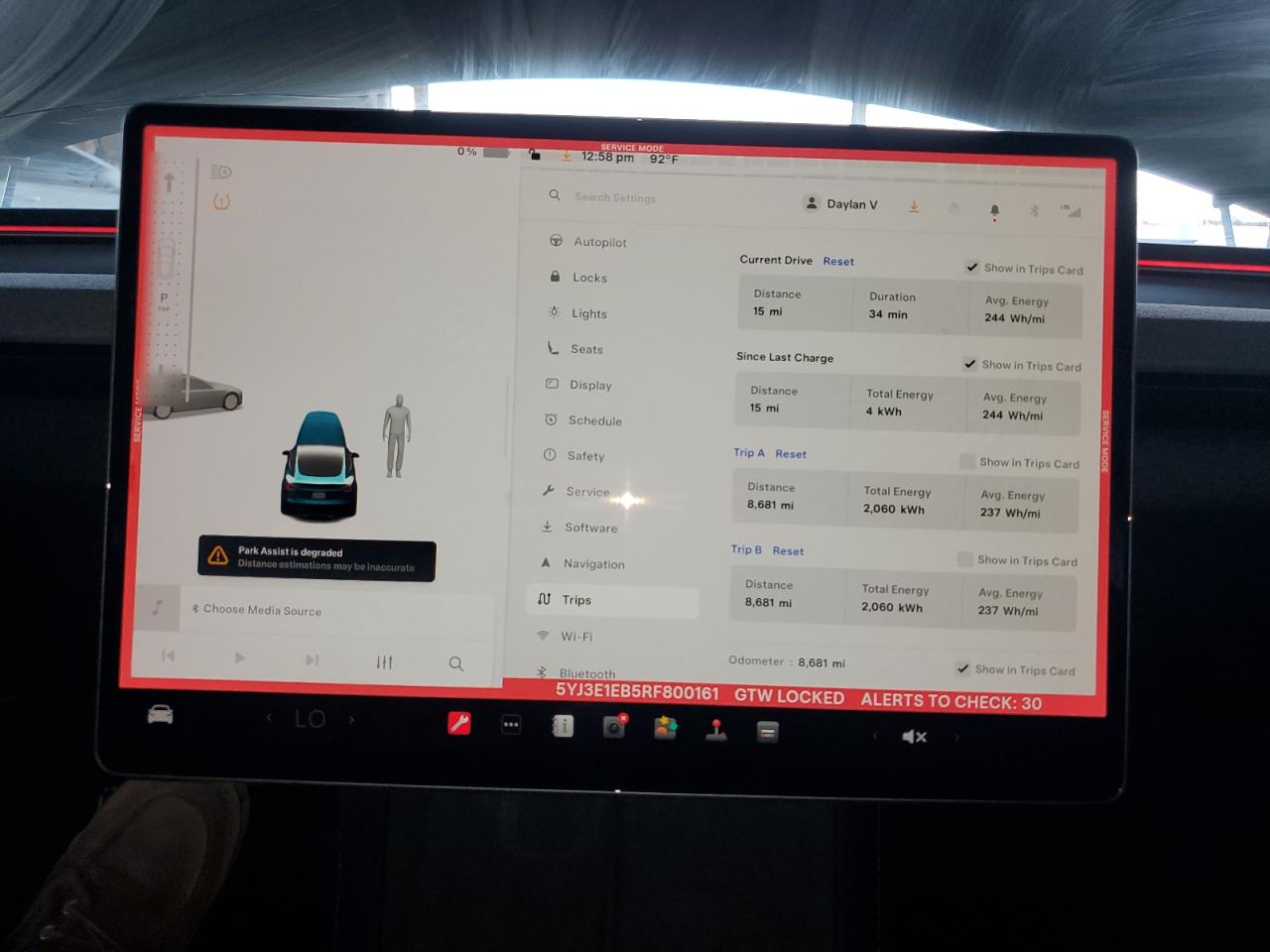 2024 Tesla Model 3 VIN: 5YJ3E1EB5RF800161 Lot: 84740255