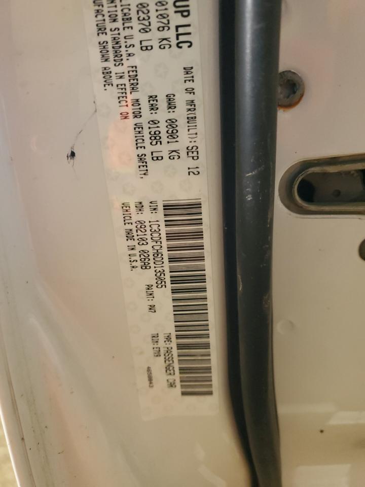 2013 Dodge Dart Limited VIN: 1C3CDFCH6DD135055 Lot: 82728445