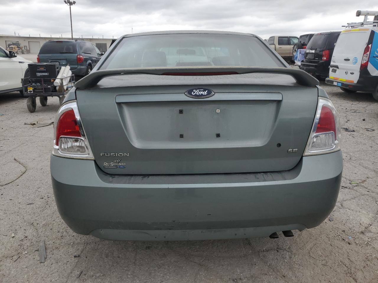 2006 Ford Fusion Se VIN: 3FAHP07Z86R166784 Lot: 85340655