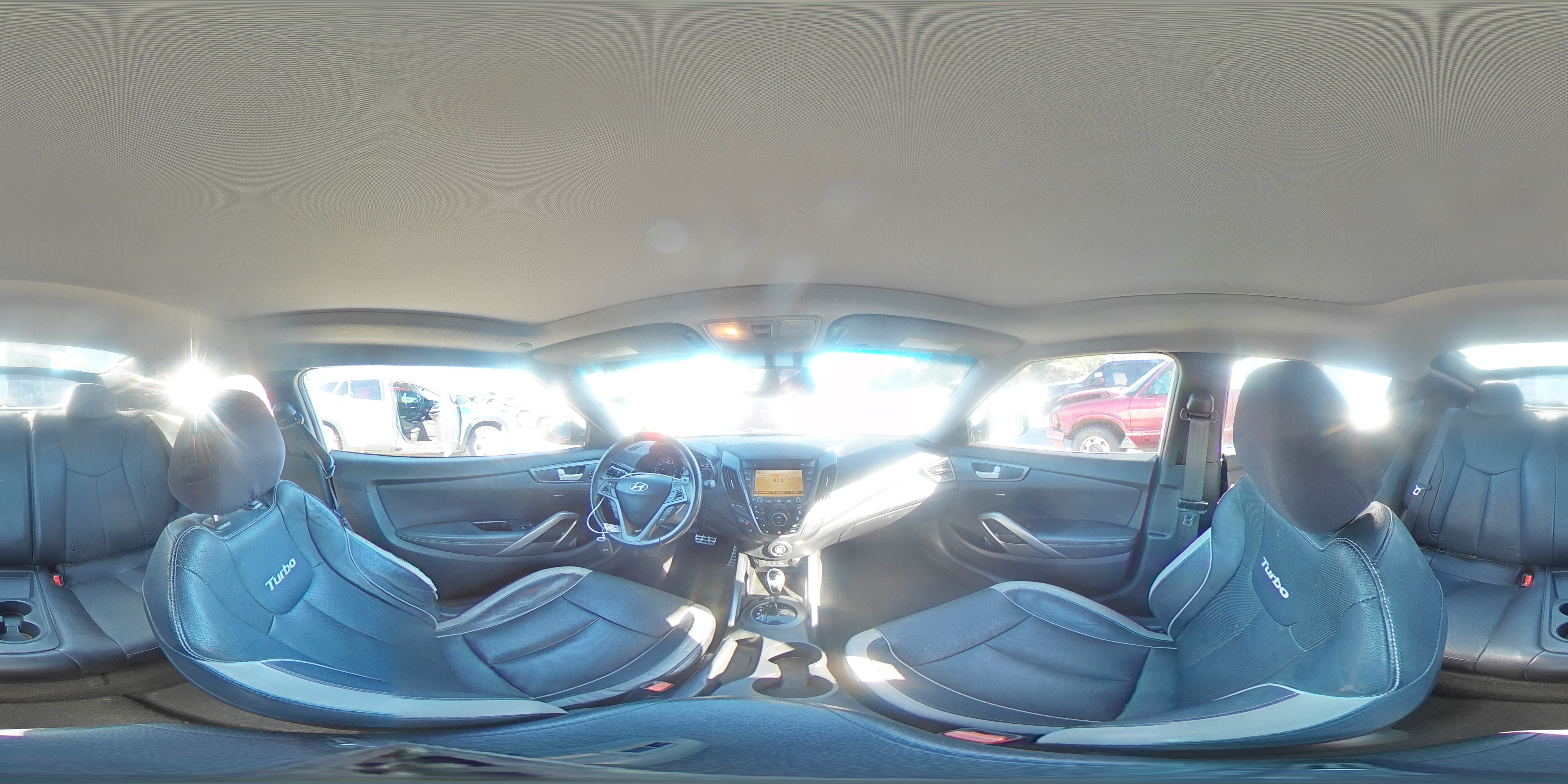 2014 Hyundai Veloster Turbo VIN: KMHTC6AE1EU203752 Lot: 90117105