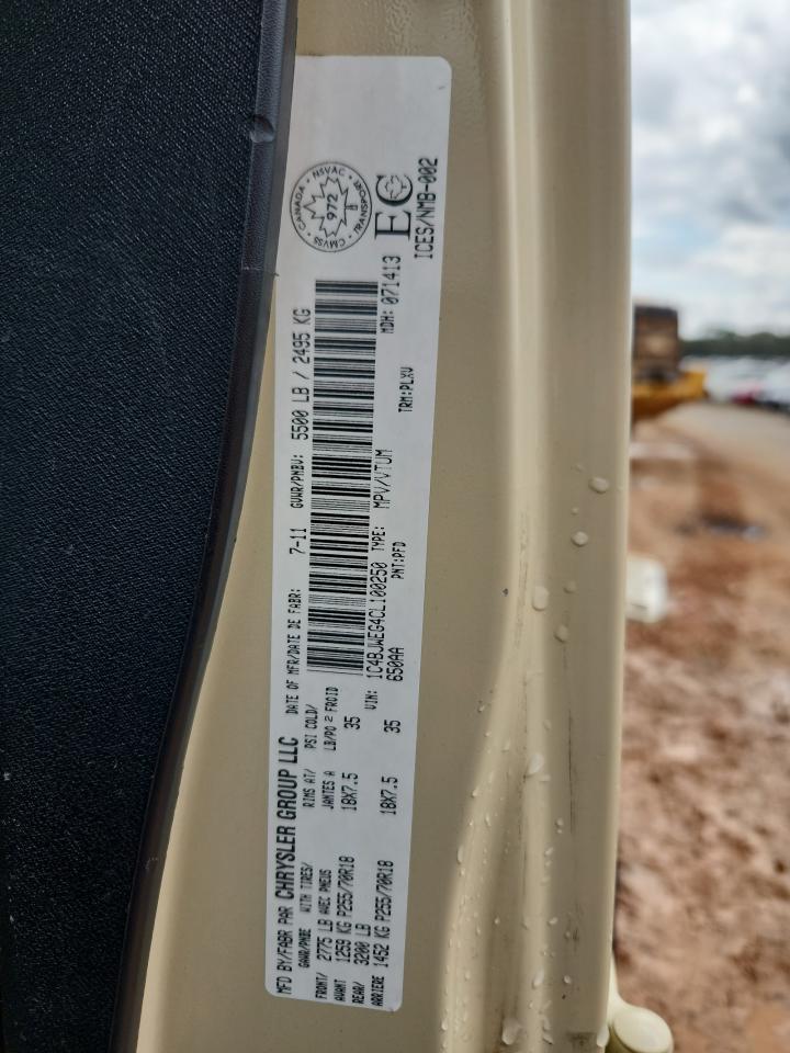 2012 Jeep Wrangler Unlimited Sahara VIN: 1C4BJWEG4CL100250 Lot: 85684385