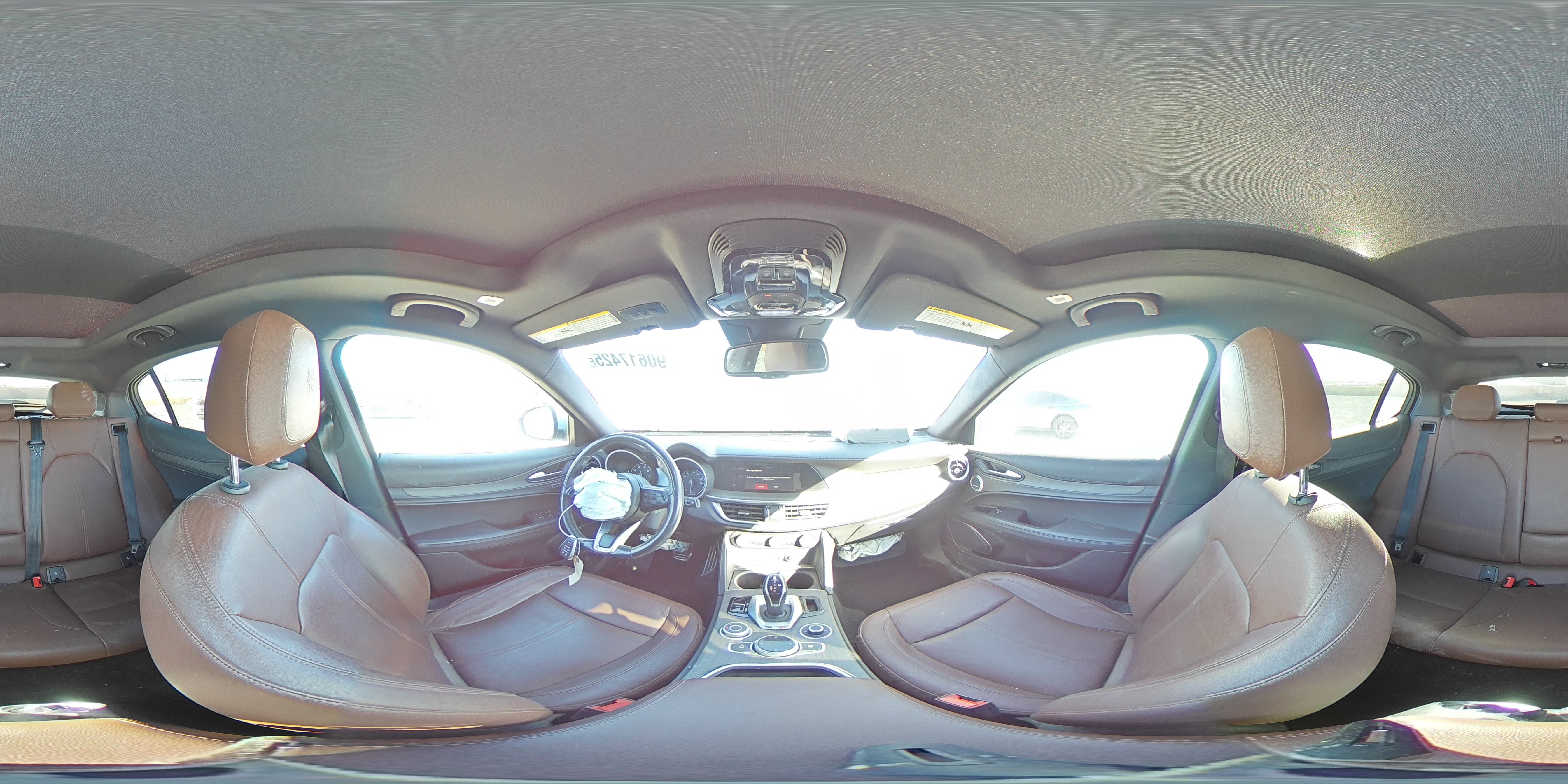 2022 Alfa Romeo Stelvio Ti VIN: ZASPAKBN0N7D38990 Lot: 90617425