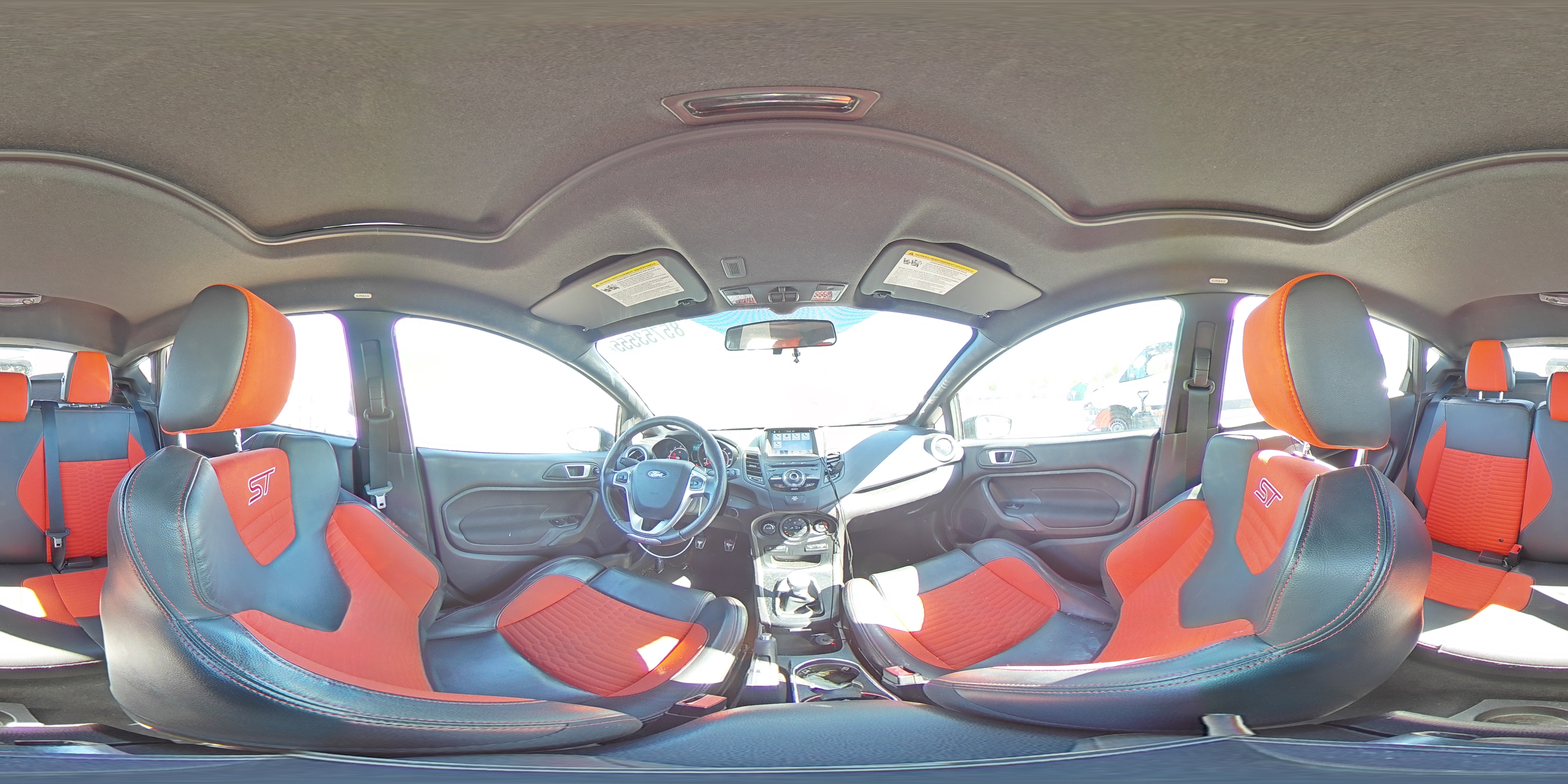 2017 Ford Fiesta St VIN: 3FADP4GX8HM123518 Lot: 85753555