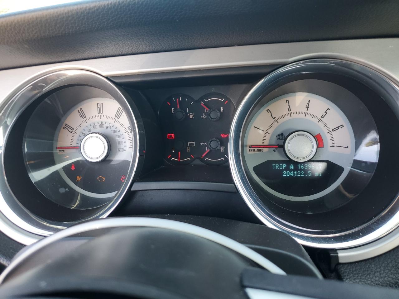 2010 Ford Mustang VIN: 1ZVBP8AN9A5123746 Lot: 82748525