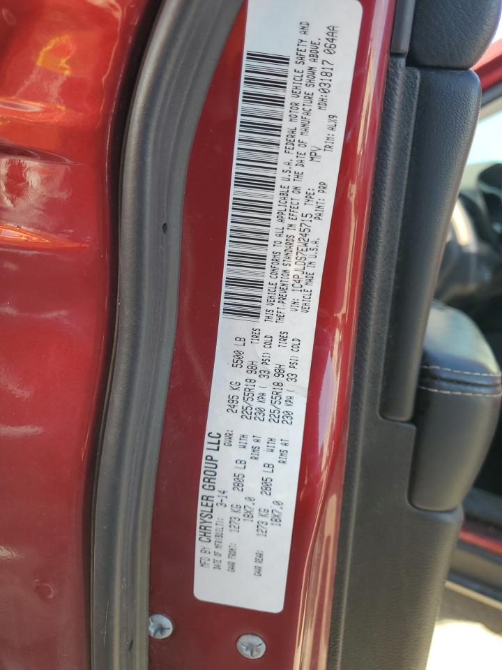 2014 Jeep Cherokee Limited VIN: 1C4PJLDS7EW245715 Lot: 89805145