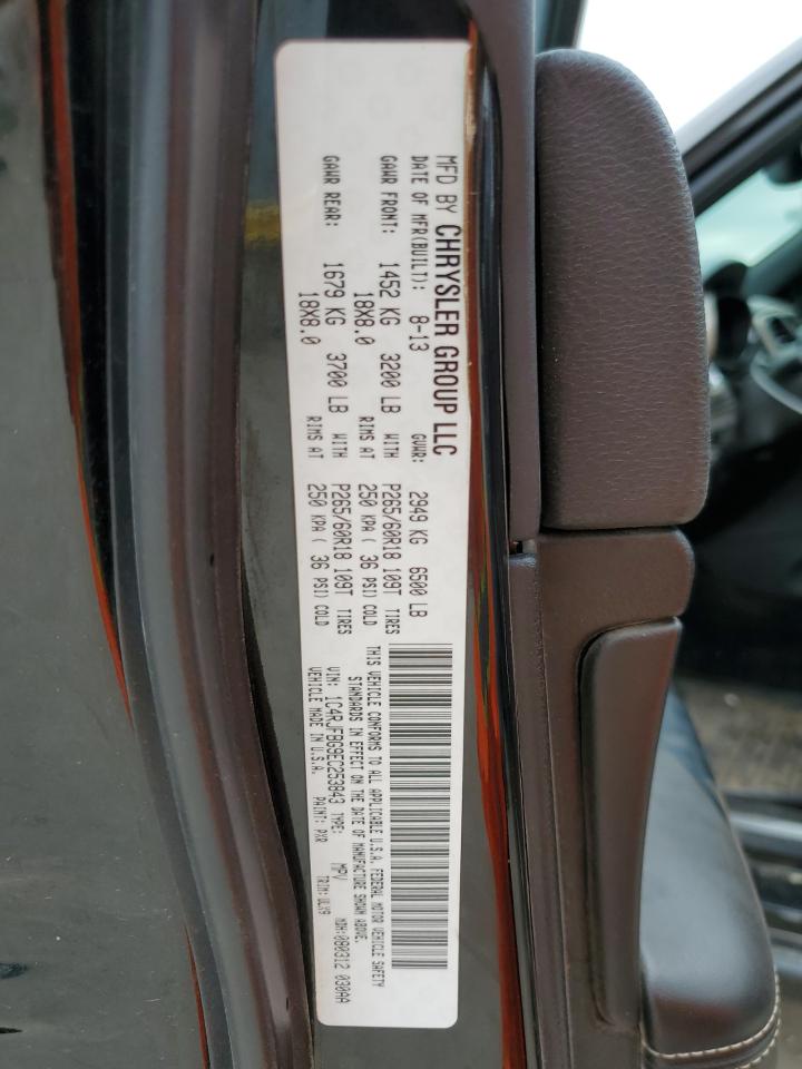 2014 Jeep Grand Cherokee Limited VIN: 1C4RJFBG9EC253843 Lot: 84869585