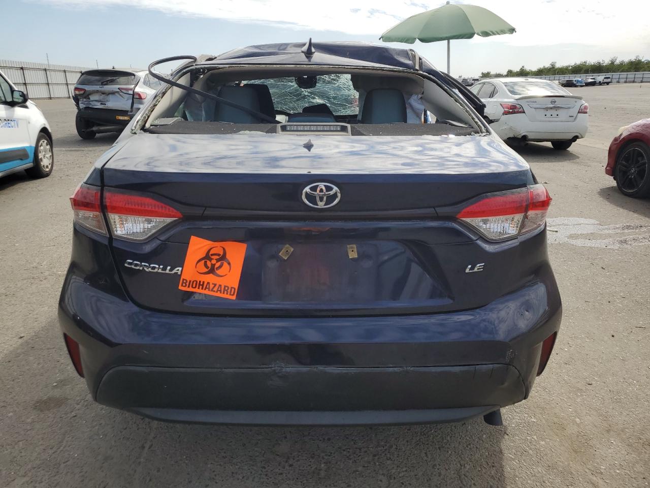 2021 Toyota Corolla Le VIN: JTDEPMAE9MJ180128 Lot: 81996935