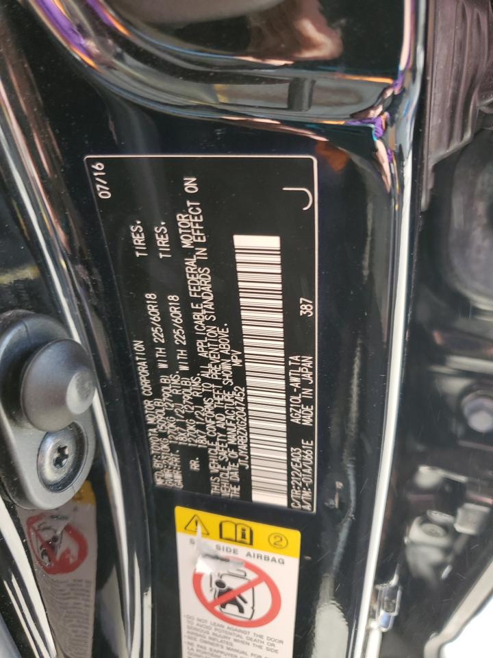 2016 Lexus Nx 200T Base VIN: JTJYARBZXG2047452 Lot: 89819935