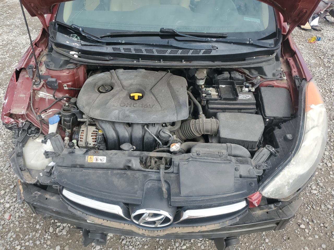 2013 Hyundai Elantra Gls VIN: 5NPDH4AE5DH223915 Lot: 85117895