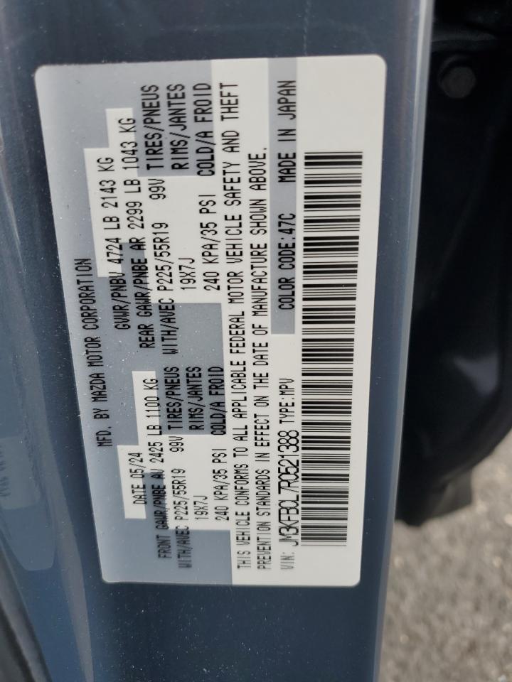 2024 Mazda Cx-5 Preferred VIN: JM3KFBCL7R0521388 Lot: 84394325