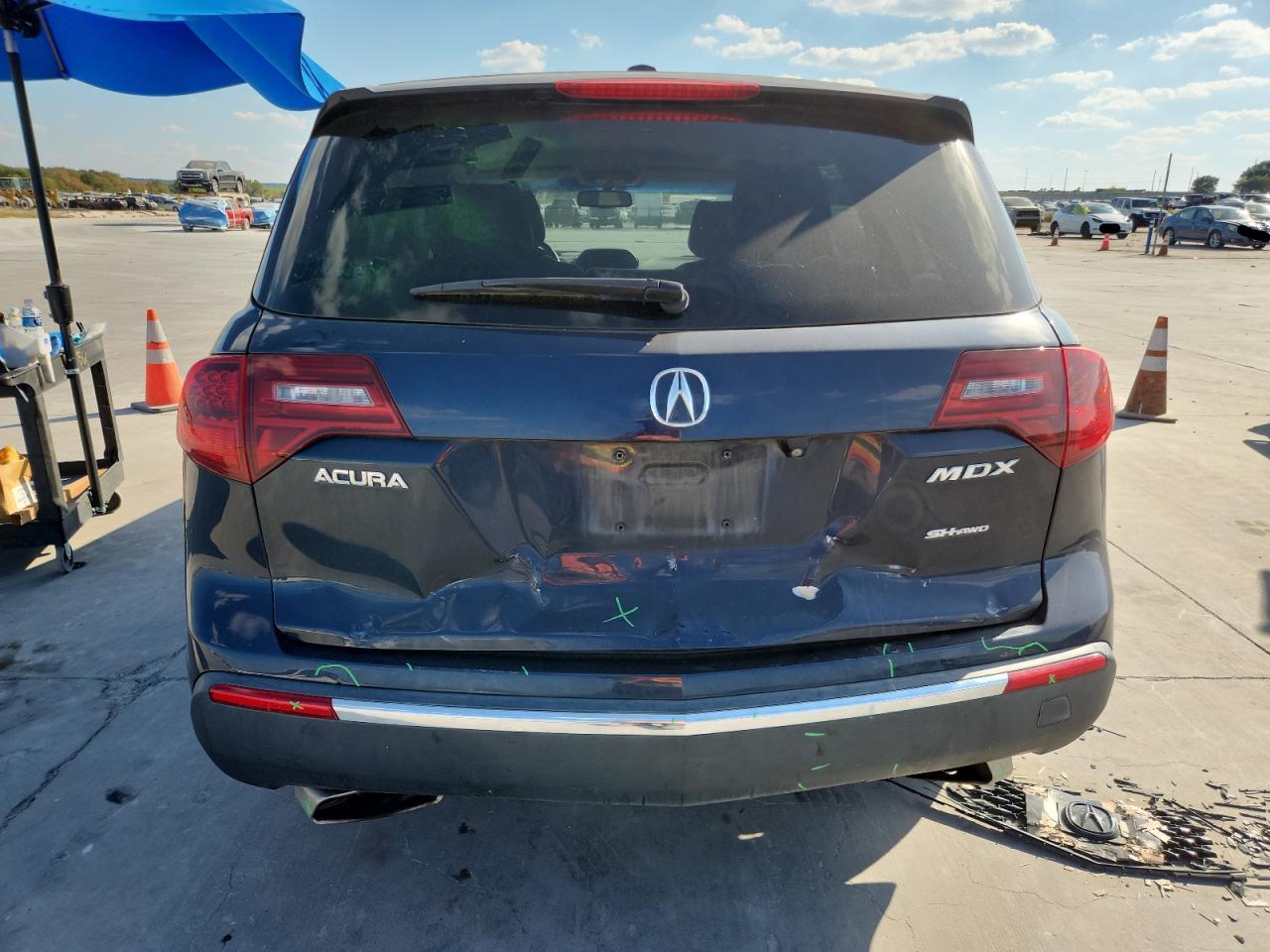 2012 Acura Mdx Technology VIN: 2HNYD2H33CH547467 Lot: 82541685