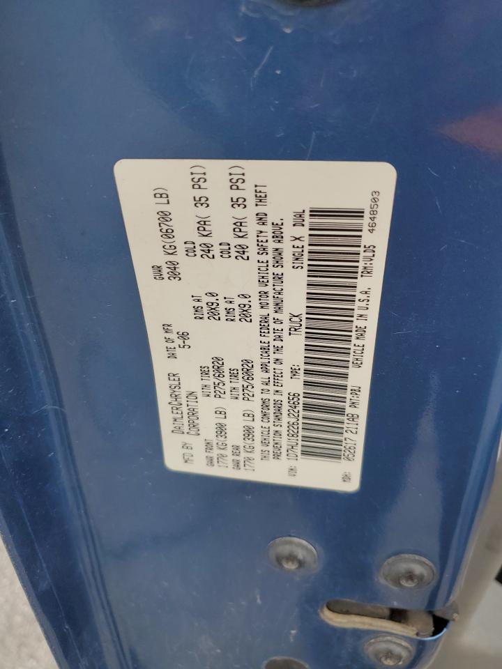 2006 Dodge Ram 1500 St VIN: 1D7HU18226J224656 Lot: 82647615