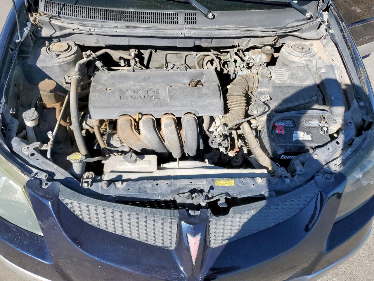 2004 Pontiac Vibe VIN: 5Y2SL62894Z448955 Lot: 84621355