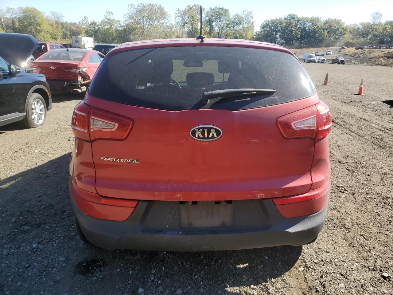 2011 Kia Sportage Lx VIN: KNDPB3A24B7075742 Lot: 82410725