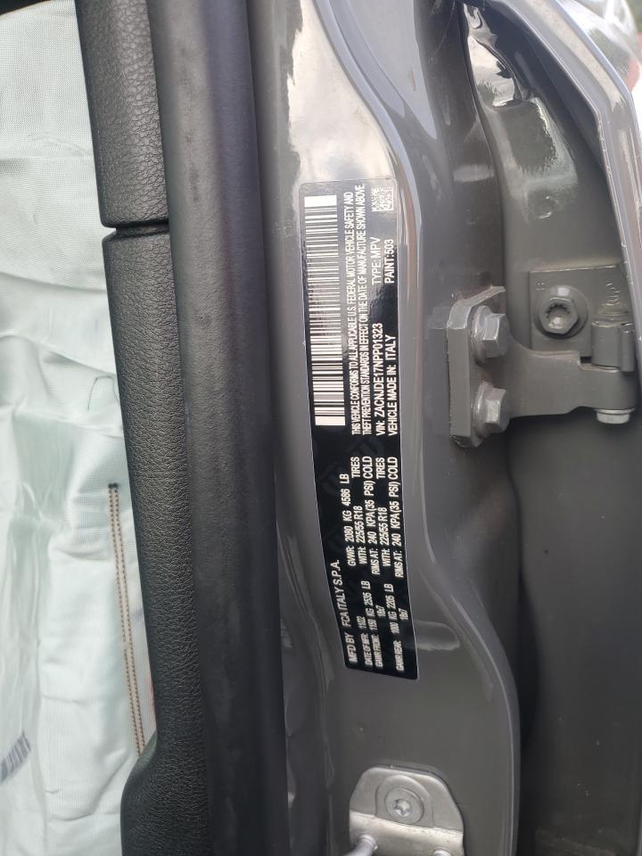 2022 Jeep Renegade Altitude VIN: ZACNJDE17NPP01323 Lot: 86873865