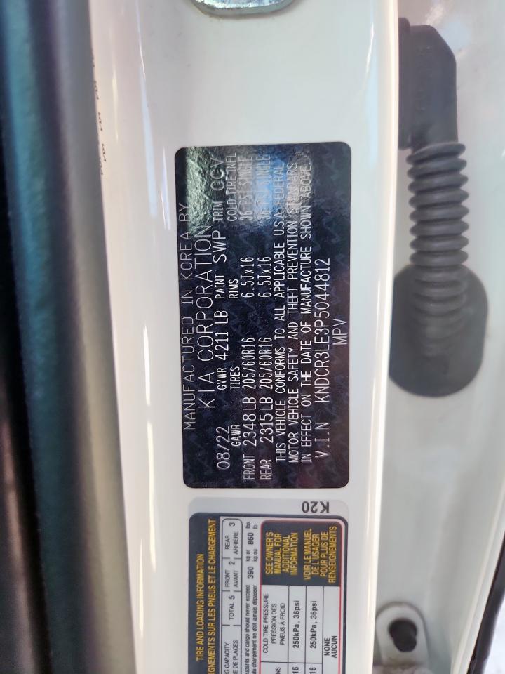 2023 Kia Niro Ex VIN: KNDCR3LE3P5044812 Lot: 86454905