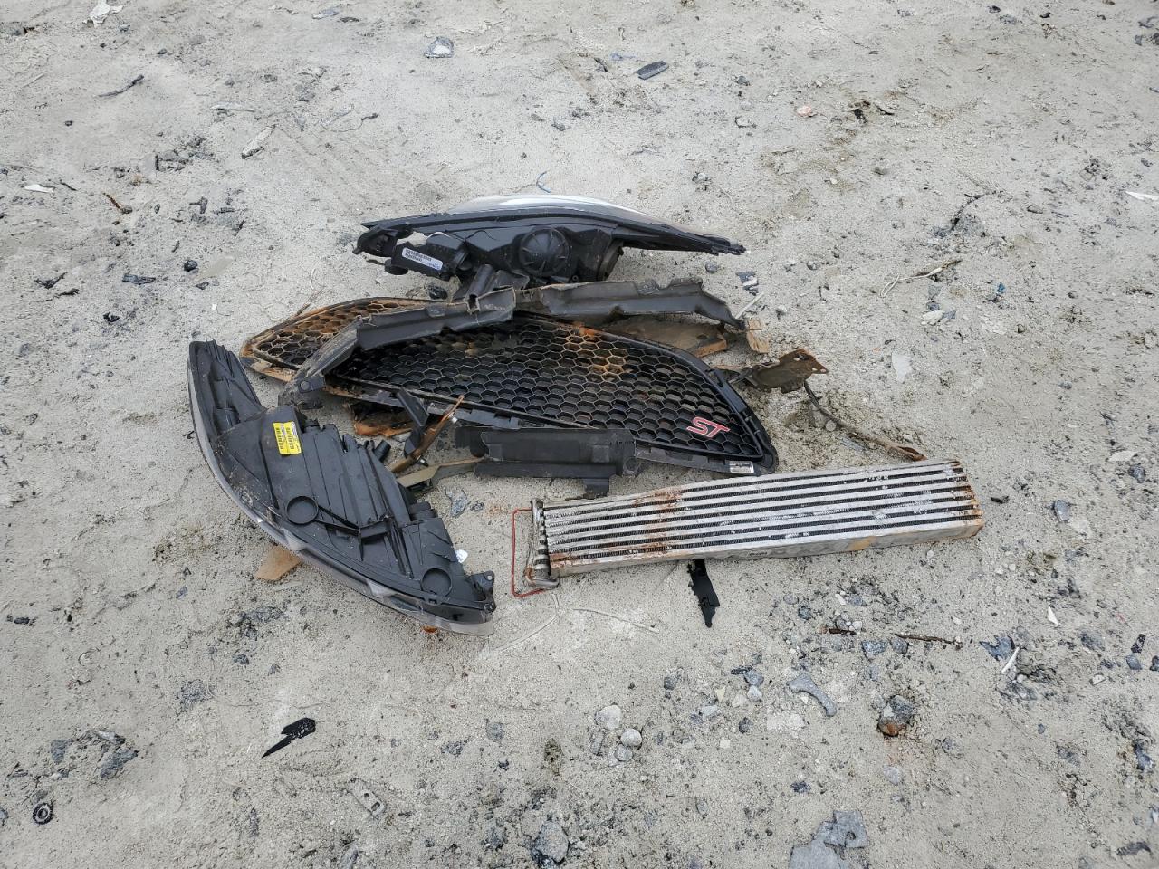 2019 Ford Fiesta St VIN: 3FADP4GX5KM129476 Lot: 82303805