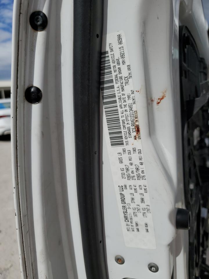 2014 Ram 1500 St VIN: 3C6JR6AG1EG134051 Lot: 85279895