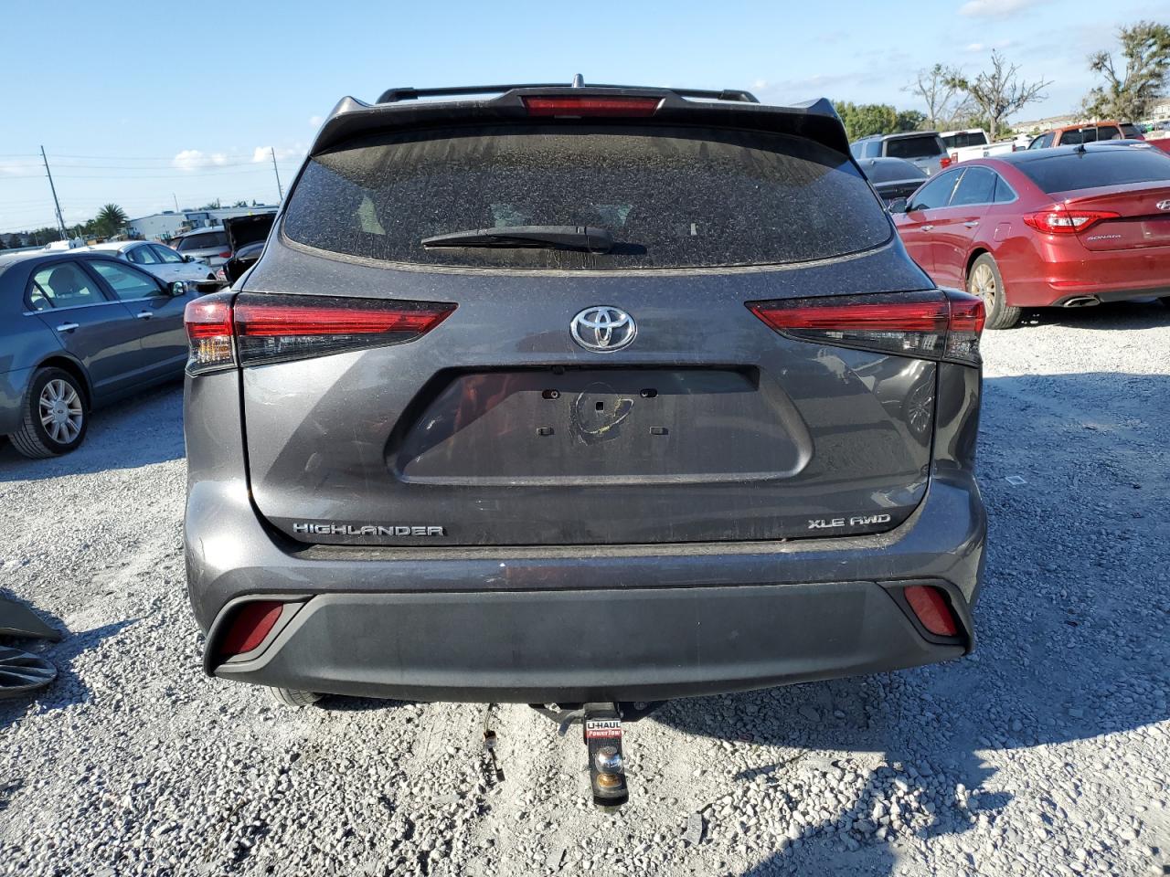 2022 Toyota Highlander Xle VIN: 5TDGZRBH1NS206265 Lot: 90293325