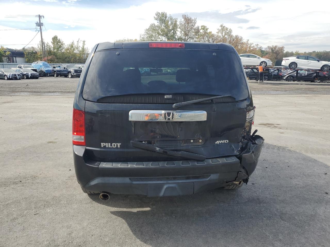 2012 Honda Pilot Exl VIN: 5FNYF4H66CB075020 Lot: 85529845