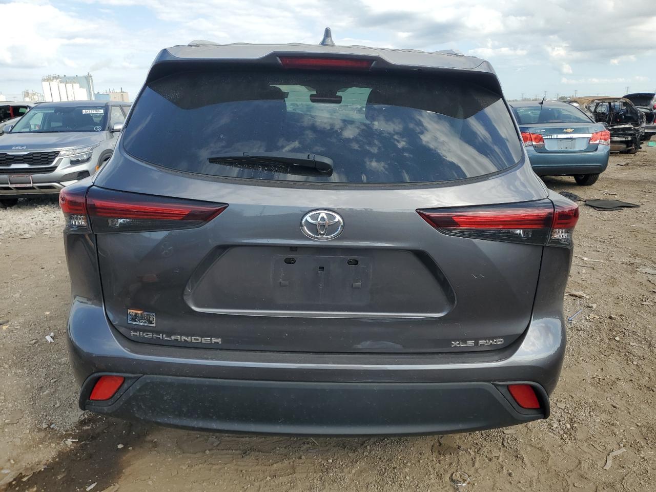 2024 Toyota Highlander Le VIN: 5TDKDRBH2RS551111 Lot: 85347825