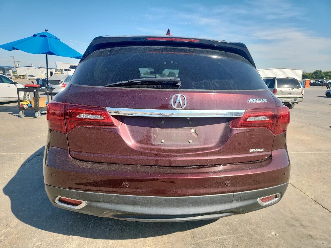 2016 Acura Mdx Technology VIN: 5FRYD4H46GB038493 Lot: 82437255