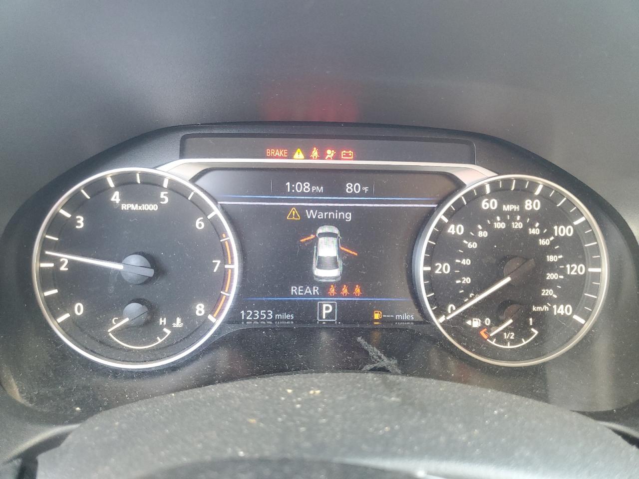 2025 Nissan Altima Sv VIN: 1N4BL4DV0SN388971 Lot: 85157495