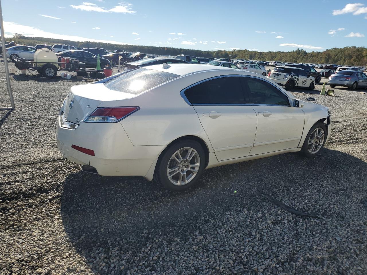 2009 Acura Tl white null gas 19UUA86229A020460 photo #4