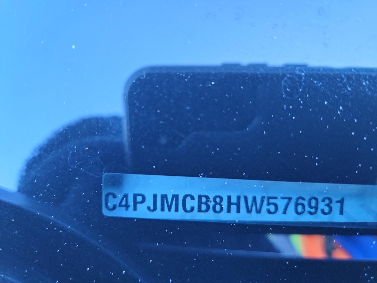 2017 Jeep Cherokee Latitude VIN: 1C4PJMCB8HW576931 Lot: 87433155