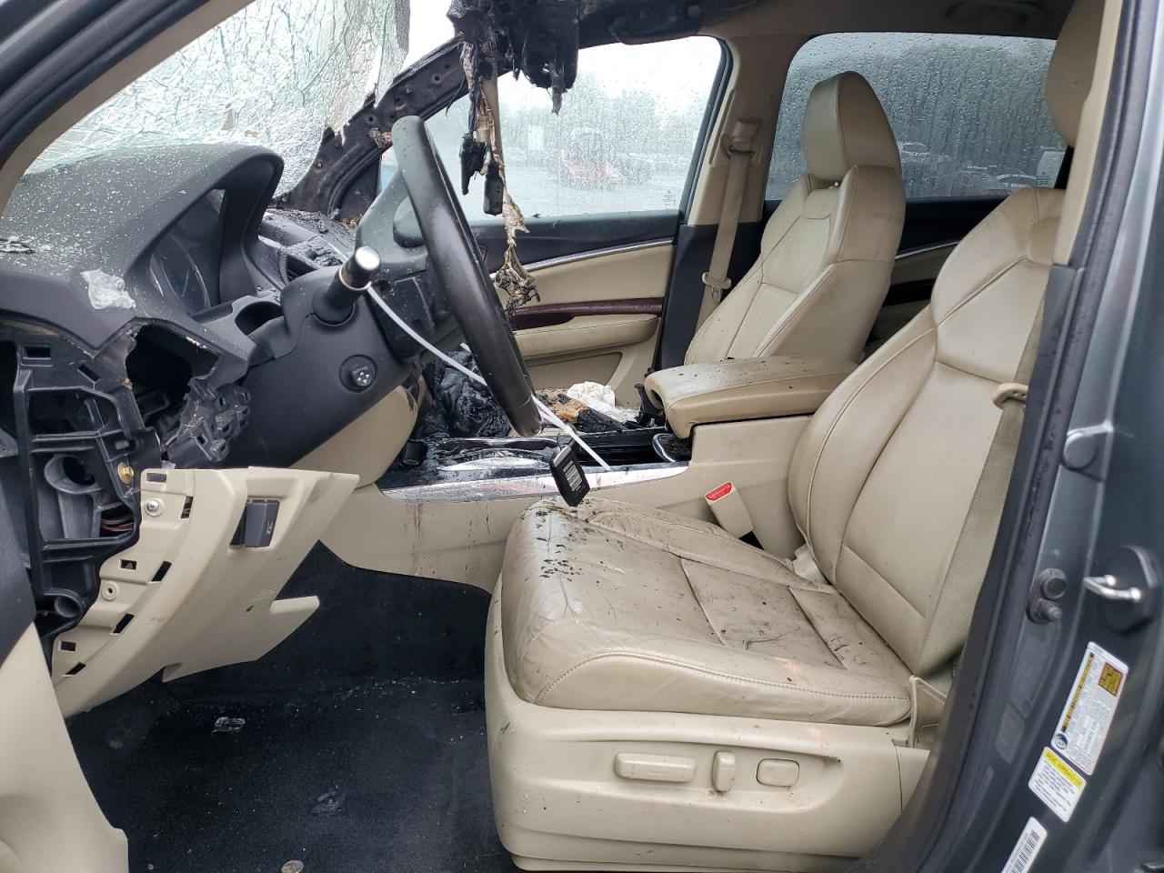 2016 Acura Mdx Technology VIN: 5FRYD4H46GB006420 Lot: 82428505