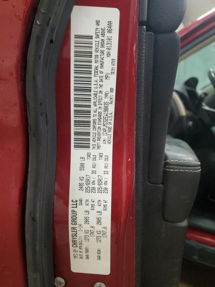 2014 Jeep Cherokee Latitude VIN: 1C4PJMCS2EW198035 Lot: 90520615