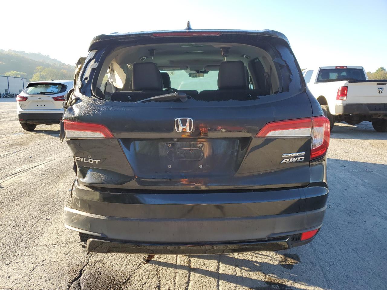 2021 Honda Pilot Se VIN: 5FNYF6H29MB050056 Lot: 85345865