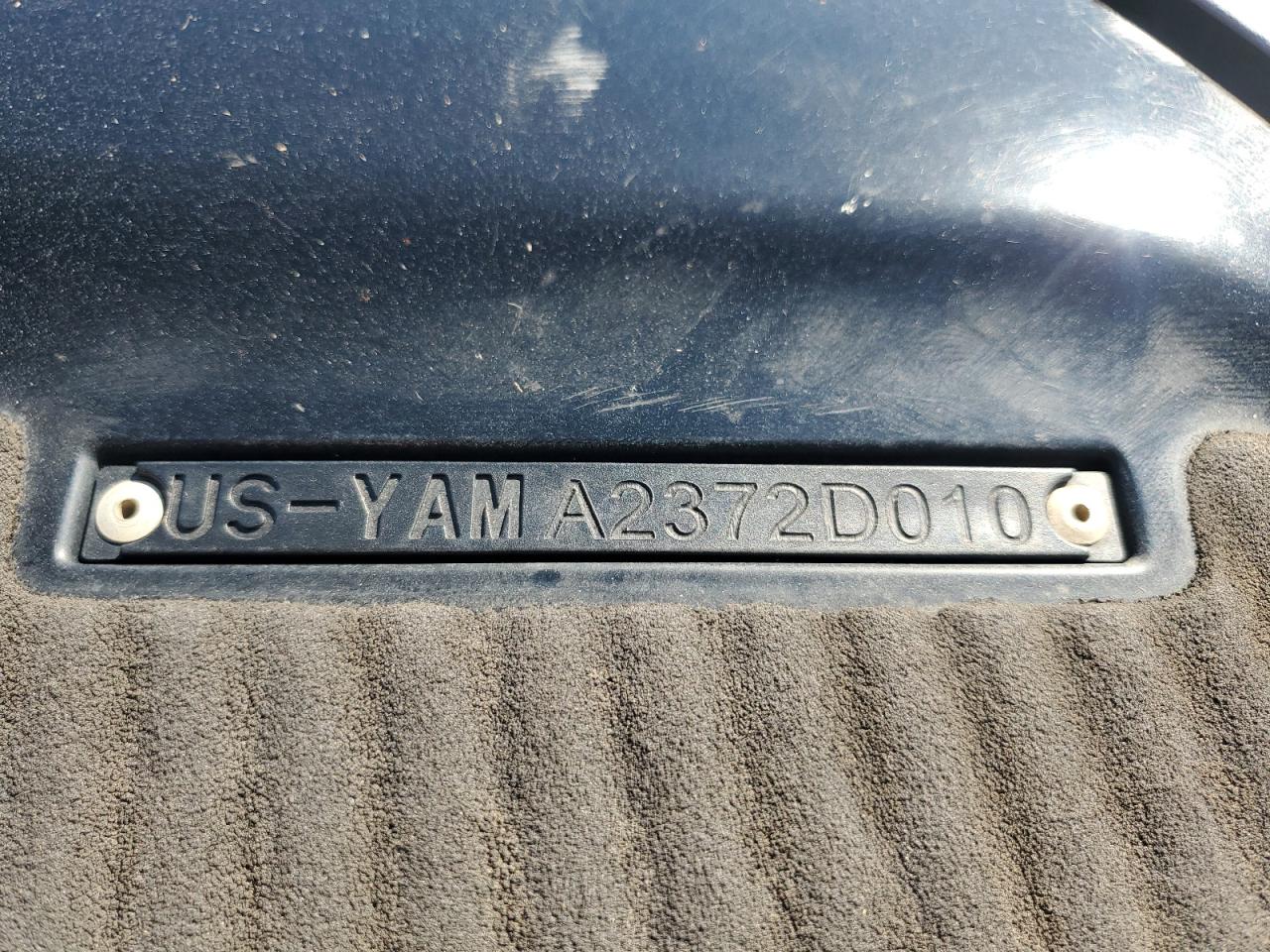 2010 Yamaha Vx Cruiser VIN: YAMA2372D010 Lot: 84302205