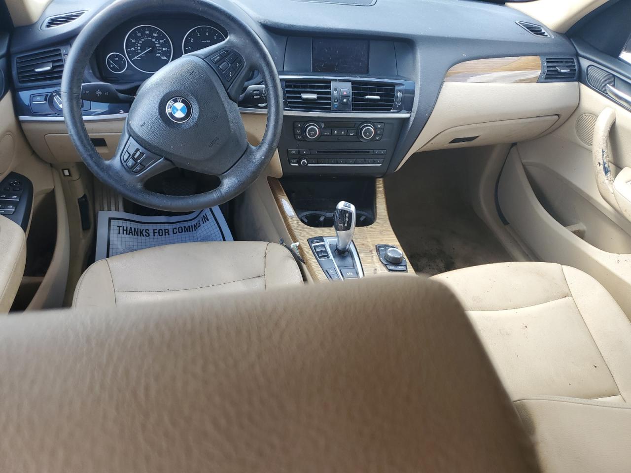 2014 BMW X3 xDrive28I VIN: 5UXWX9C57E0D42118 Lot: 85158135