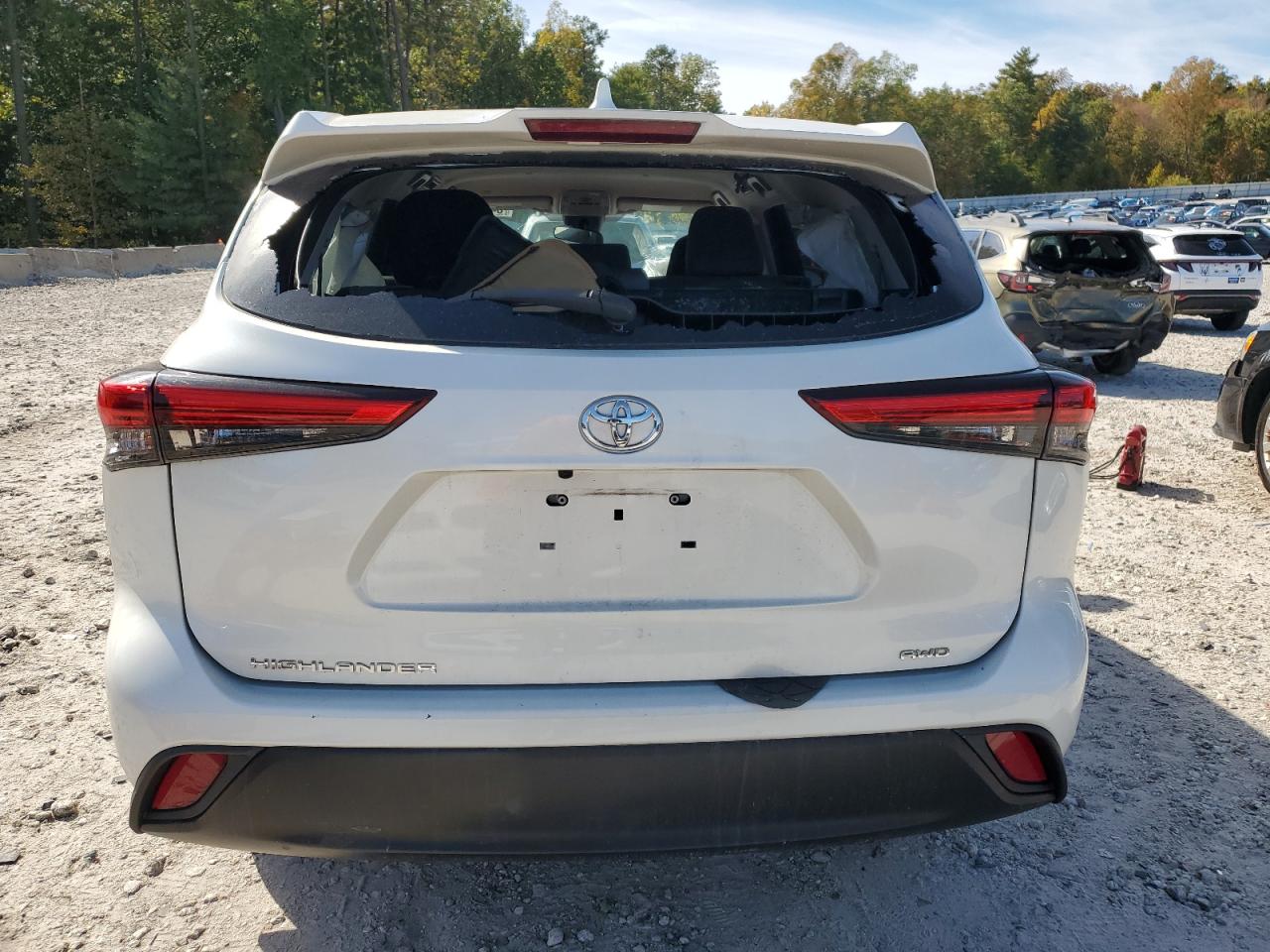 2020 Toyota Highlander L VIN: 5TDCZRBH8LS022792 Lot: 84444255