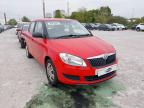 2012 SKODA FABIA S 12V 1.2 12V 60 S 5DR for sale at Copart ST HELENS