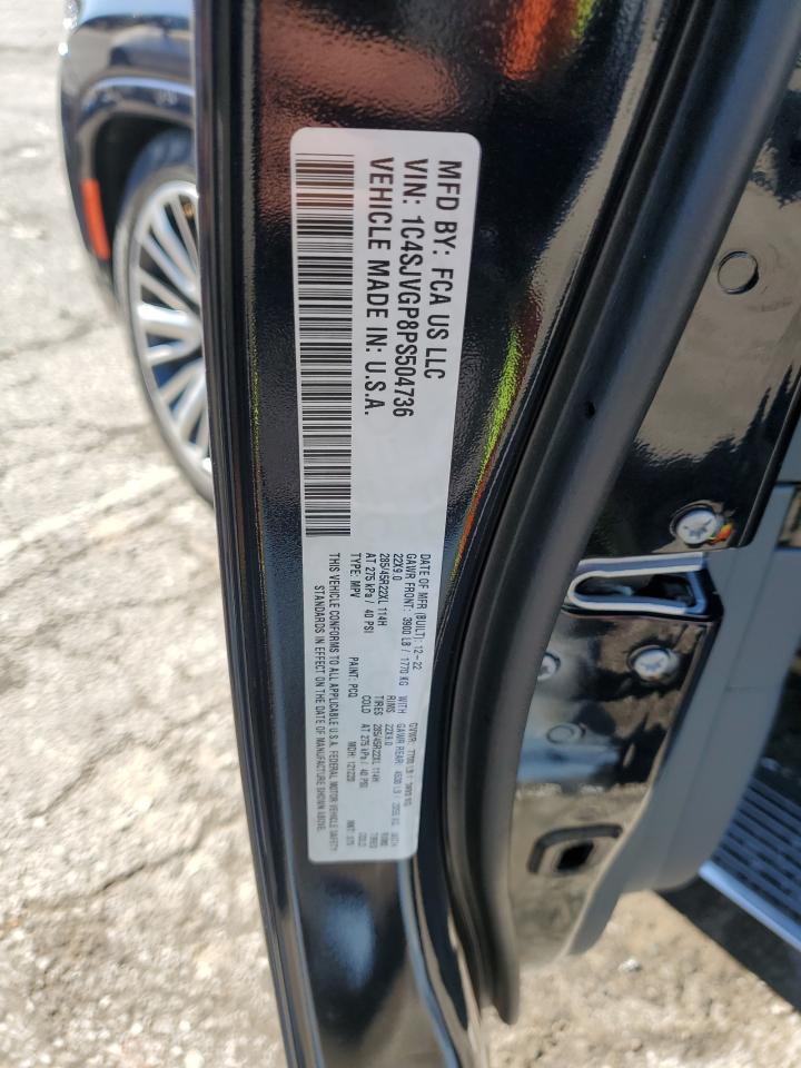 2023 Jeep Grand Wagoneer Series Iii VIN: 1C4SJVGP8PS504736 Lot: 85488925