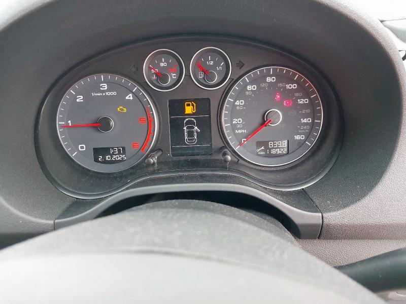 2011 AUDI A3 S LINE 138 TDI 