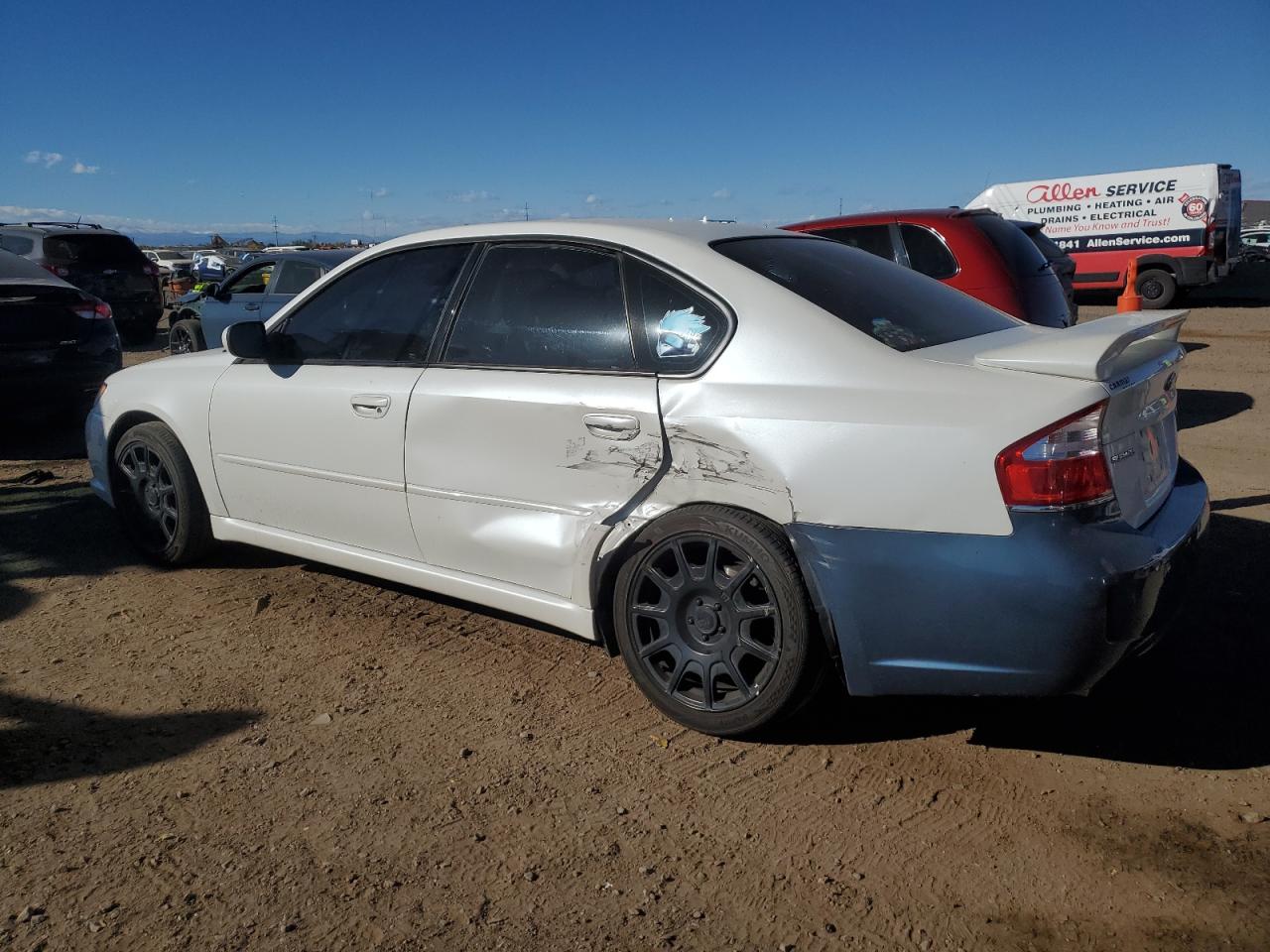 2009 Subaru Legacy 2.5I white null gas 4S3BL616797229320 photo #3