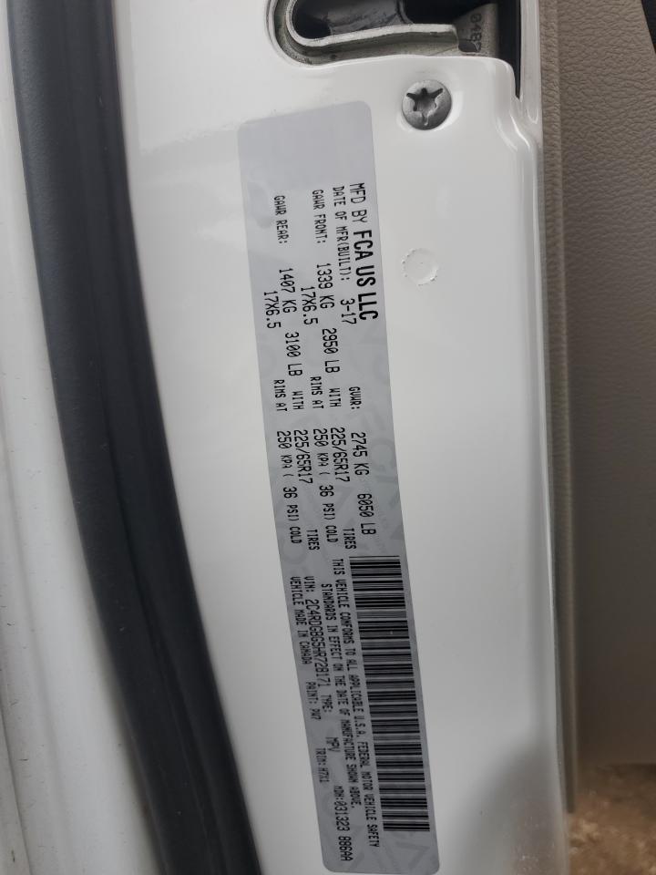 2017 Dodge Grand Caravan Se VIN: 2C4RDGBG5HR728171 Lot: 82302425