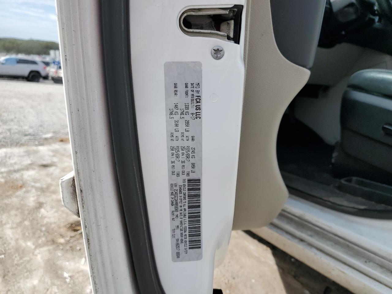 2017 Dodge Grand Caravan Sxt VIN: 2C4RDGCGXHR858302 Lot: 85270565