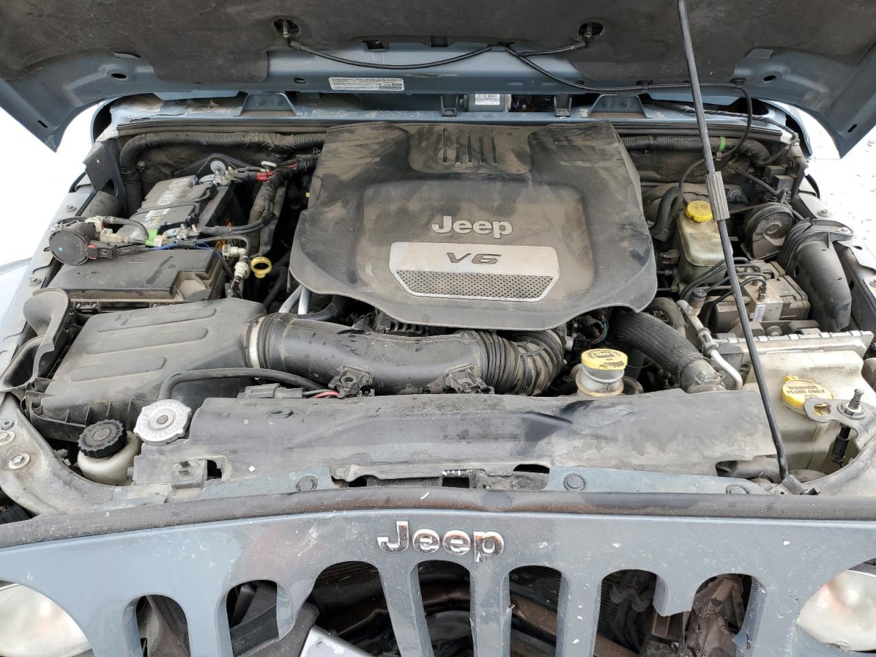 2014 Jeep Wrangler Unlimited Sahara VIN: 1C4HJWEG3EL322355 Lot: 89537385