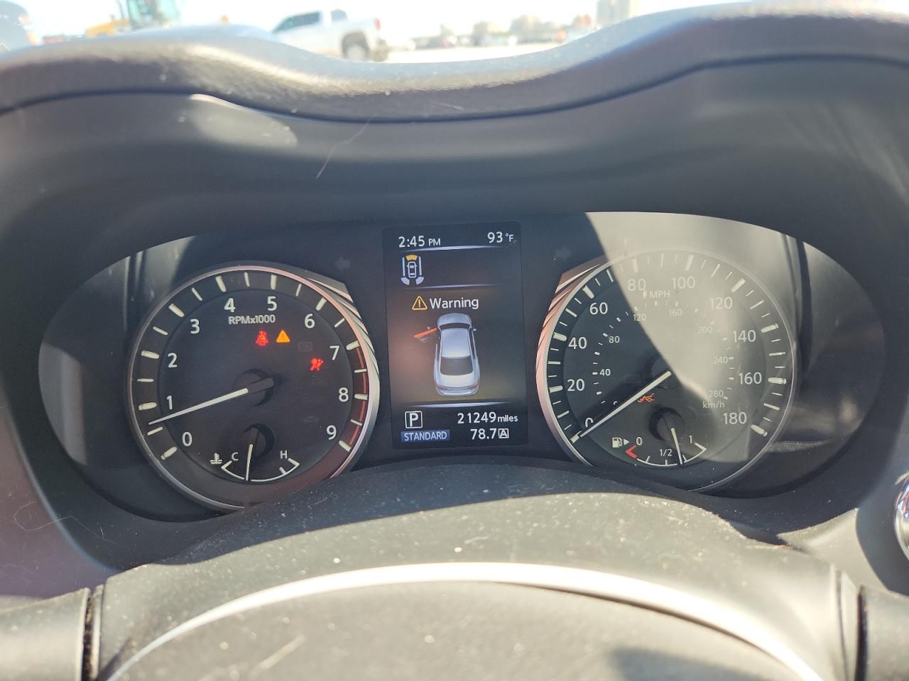 2021 Infiniti Q50 Sensory VIN: JN1EV7CP6MM705931 Lot: 85662855