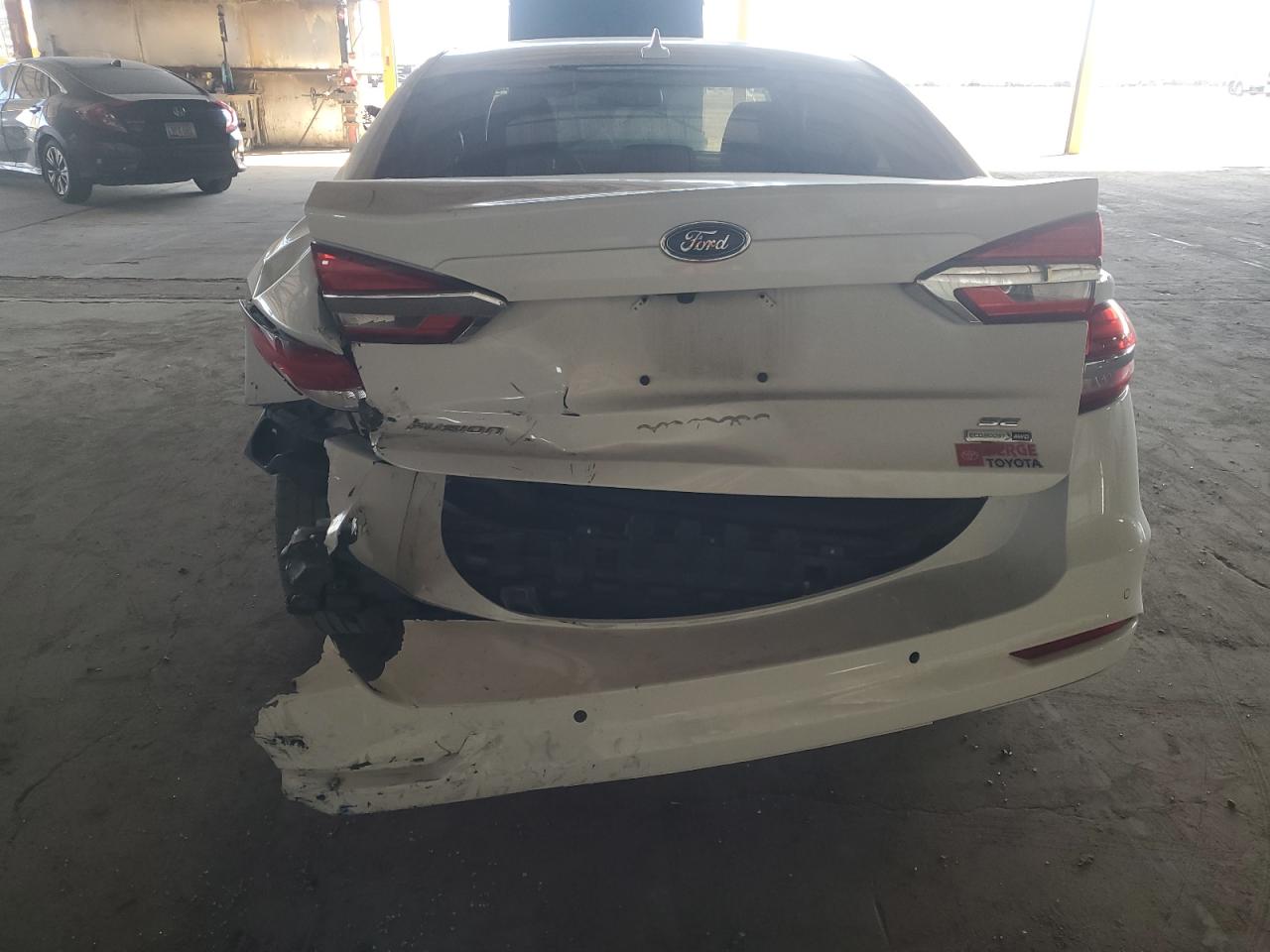 2019 Ford Fusion Se VIN: 3FA6P0T96KR253395 Lot: 90921175