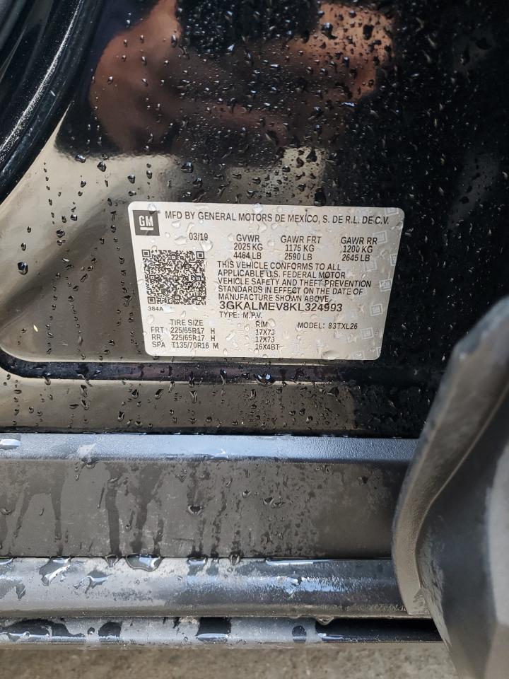 2019 GMC Terrain Sle VIN: 3GKALMEV8KL324993 Lot: 90816565