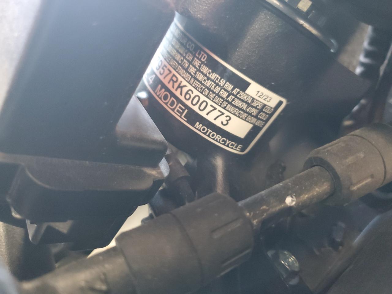 2024 Honda Gl1800 D VIN: JH2SC7957RK600773 Lot: 85099015