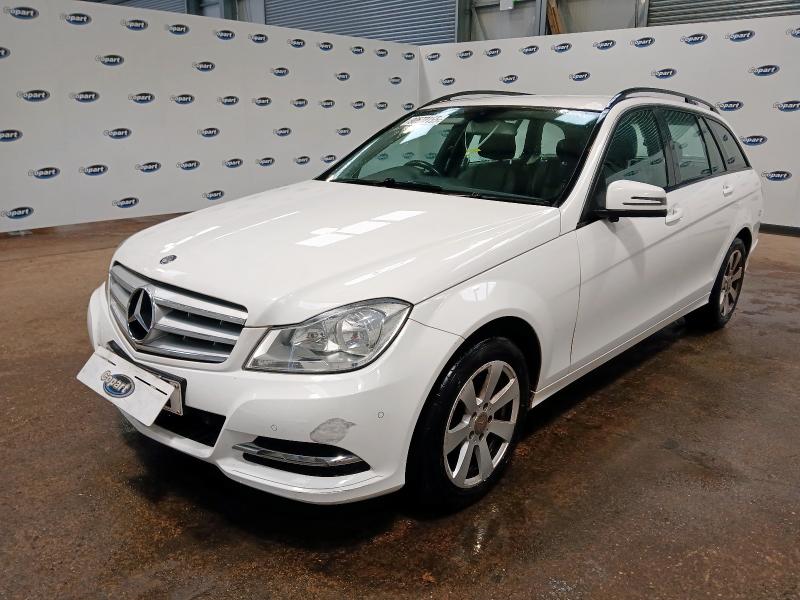 2012 MERCEDES-BENZ C CLASS C200 CDI BLUEEFFICIENCY EXECUTIVE SE 5DR for sale at Copart NEWBURY