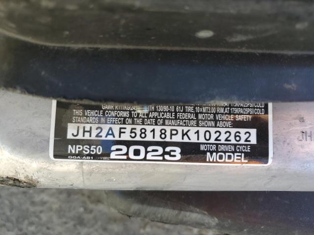 2023 HONDA NPS50   